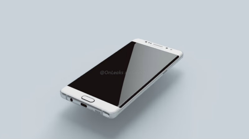 Render Samsung Galaxy Note 7