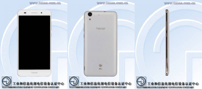 Huawei Honor 5A Plus yang telah lolos sertifikasi TENAA