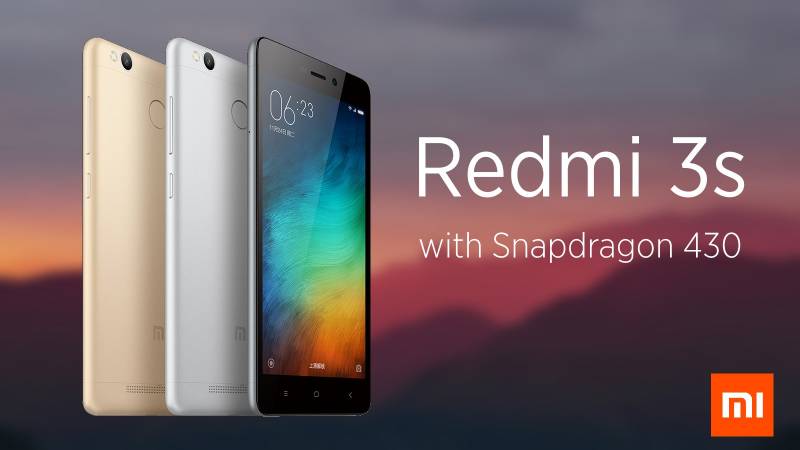 redmi 3s